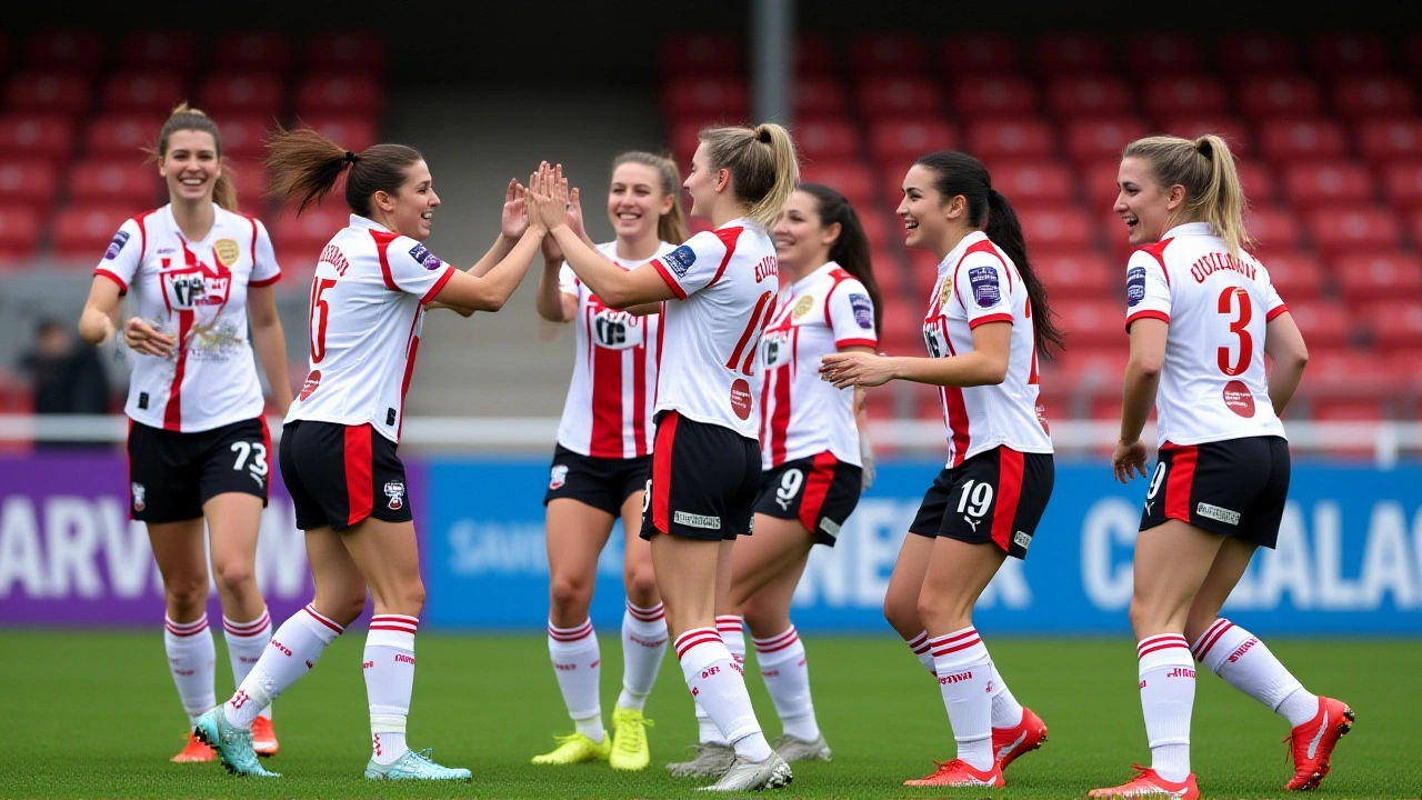 Southampton FC Women Close League Cup Campaign Against Charlton Athletic at Silverlake Stadium